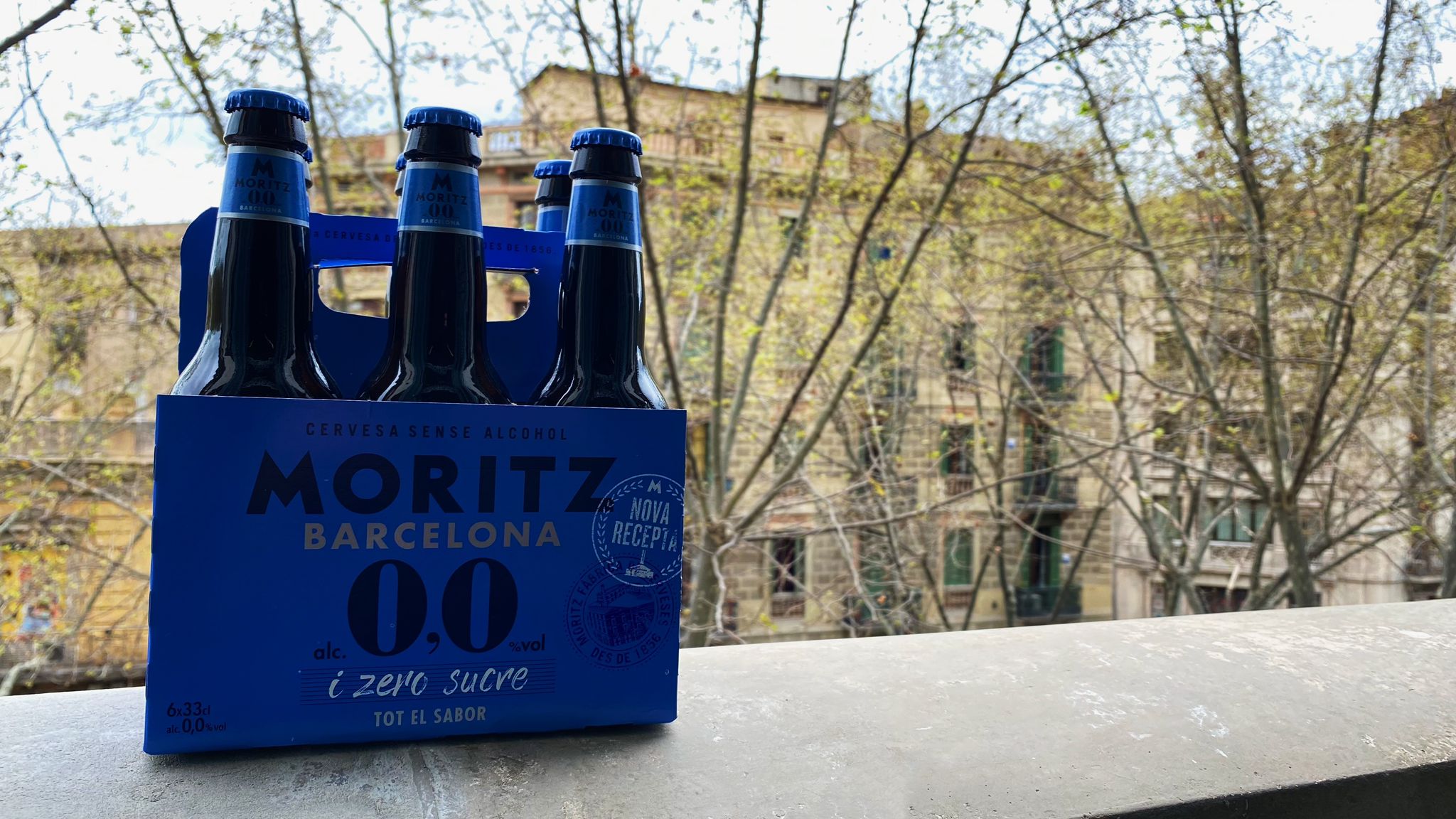 Nueva Moritz 0,0. Cerveza sin azúcar y sin alcohol