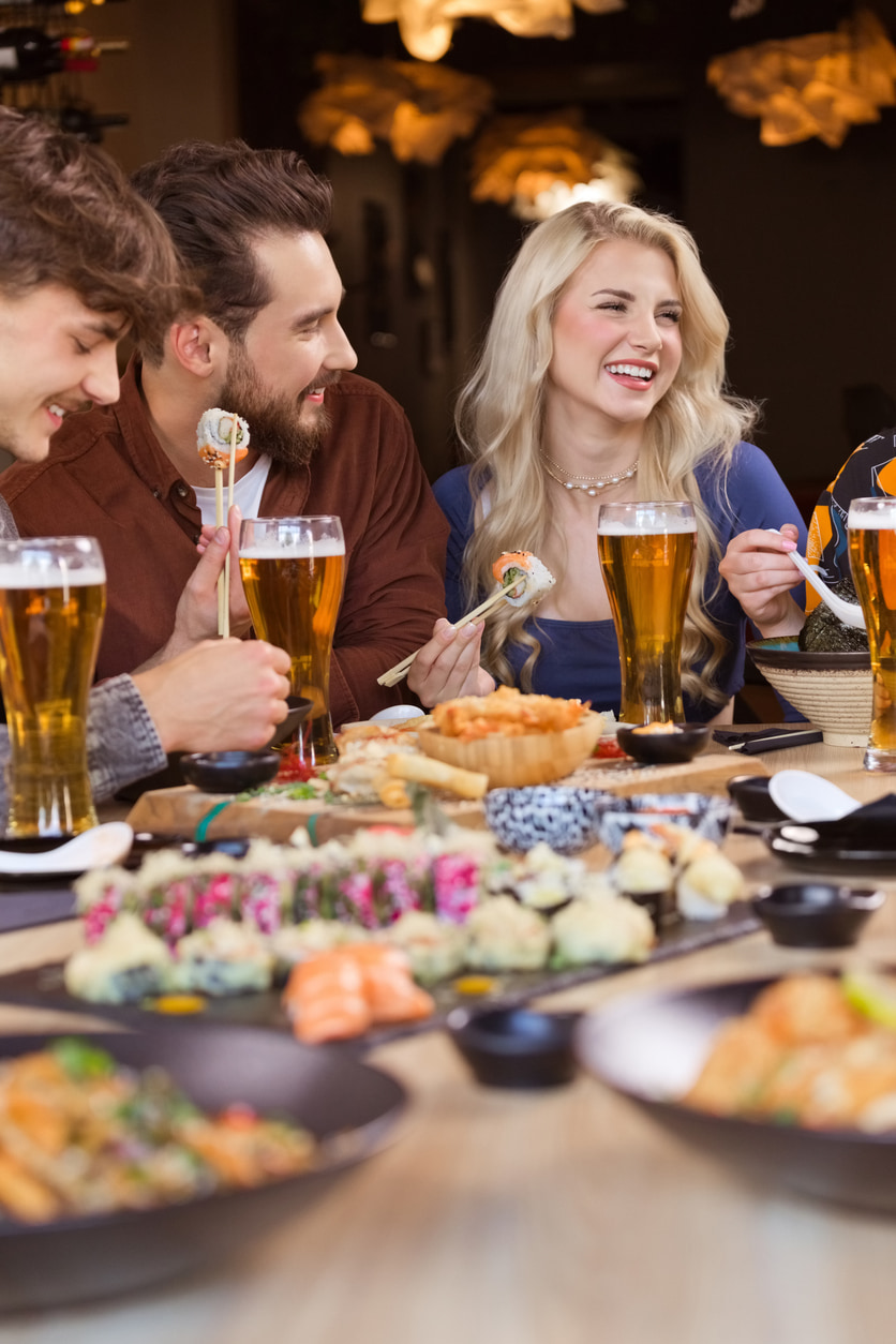 Cerveza y sushi: un matrimonio inesperado