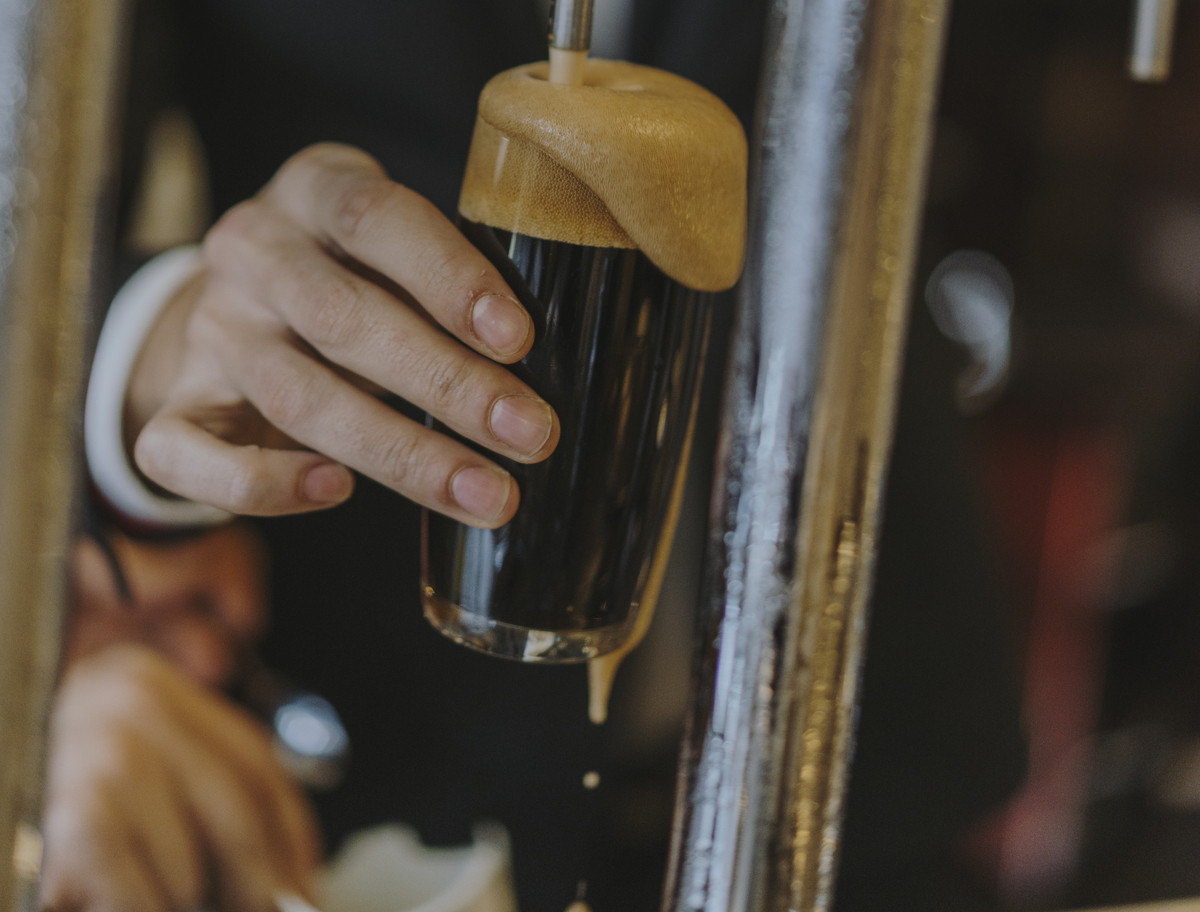 Escuma en la cervesa: el toc més especial