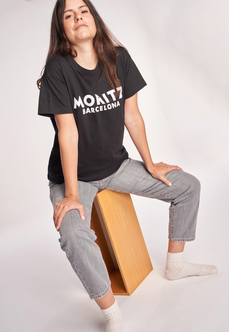 T-shirt with Moritz lettering