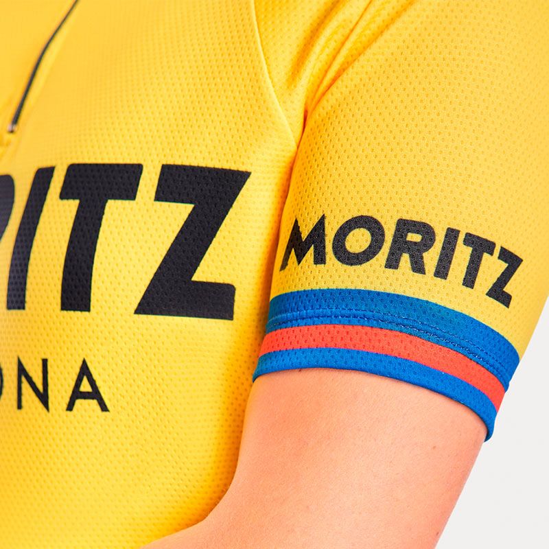 Maillot ciclista Moritz amarillo