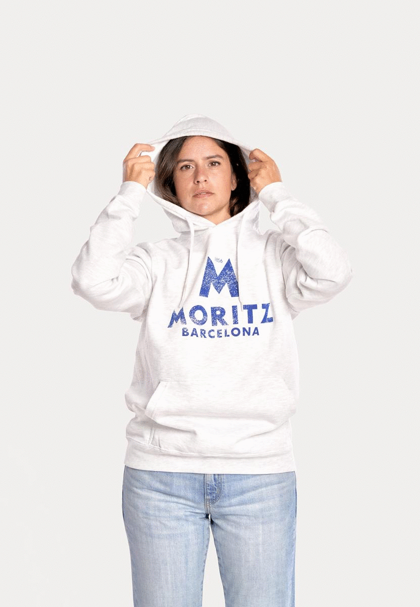 Hoodie with Moritz logo